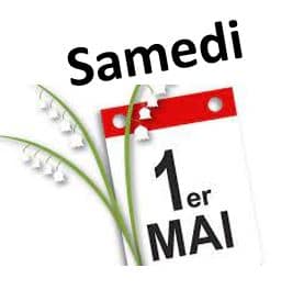 Le 1er mai 2021 tombe un samedi : qu’est-ce que cela change ?