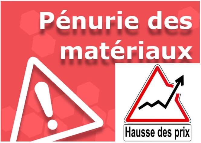 Hausse des prix des matières premières, avec des difficultés d’approvisionnements : les constats, les déclarations et les conseils de notre Partenaire SNSO !