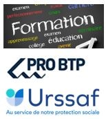 Contributions de formation professionnelle et taxe d’apprentissage : les cotisations  à la formation professionnelle sont  désormais collectées par PRO BTP et l’URSSAF !